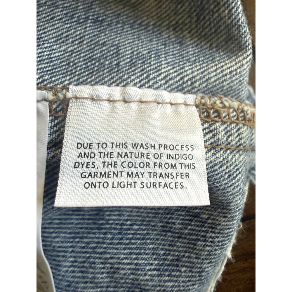 Madewell Overalls Jean Skirt size 2 denim - Picture 5 of 5